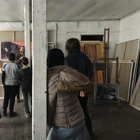 Besuch im Atelier von Said Balbaaki